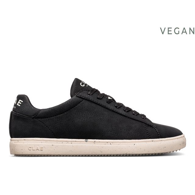 CLAE BRADLEY VEGAN Shoes Mens USA293-O57 In Black Vegan Chips